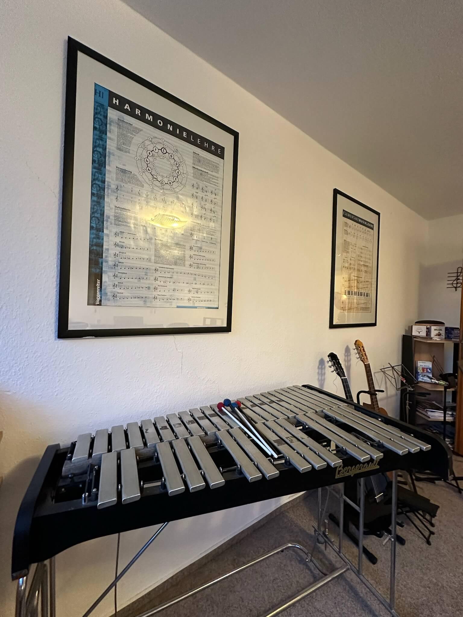 Unterrichtsraum der Musikult Musikschule Wolfsburg